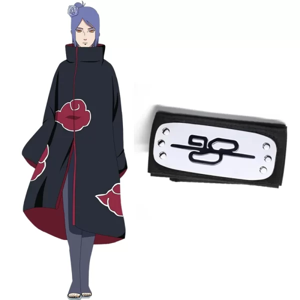 Bandeau de Tête Cosplay Konan