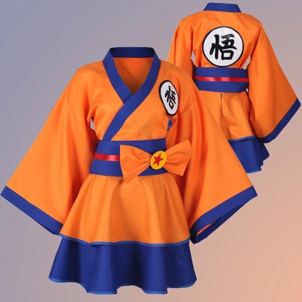 Cosplay Dragon Ball Cosplay Son Goku Femme