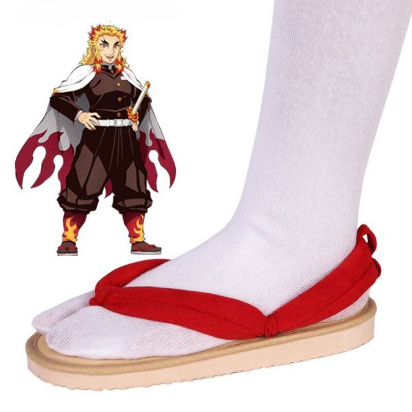 Cosplay Demon Slayer Chaussures Kyojuro Rengoku