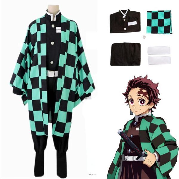 Cosplay Demon Slayer Cosplay Tanjiro Kamado