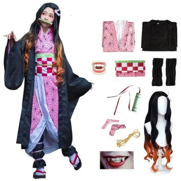 Déguisement Nezuko Kamado Cosplay Demon Slayer