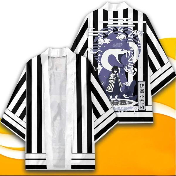 Japanese Streetwear Kimono Obanai Iguro Haori