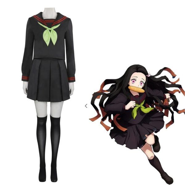 Cosplay Nezuko Kamado Cosplay Demon Slayer Ecole