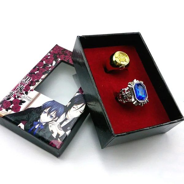 Bague Ciel Phantomhive Anneau Black Butler