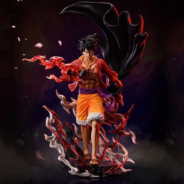 Figurine Manga One Piece Monkey D Luffy Angry