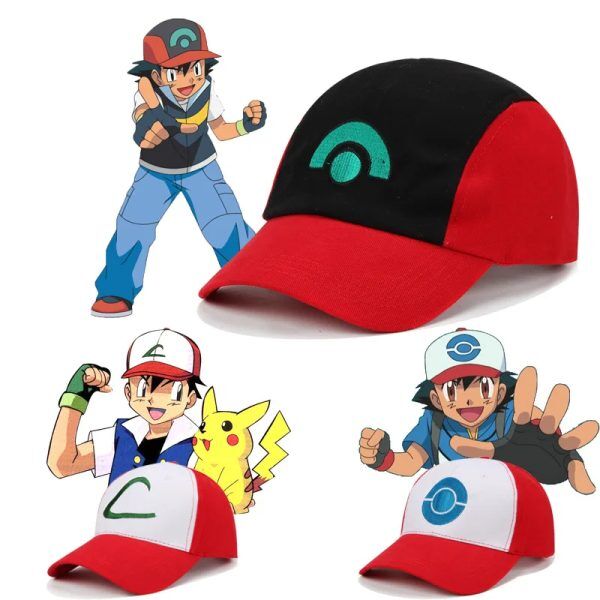 Casquette Sacha Cosplay Pokemon