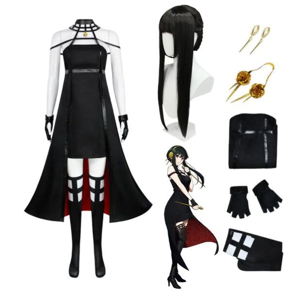 Cosplay Yor Forger Costume Spy x Family