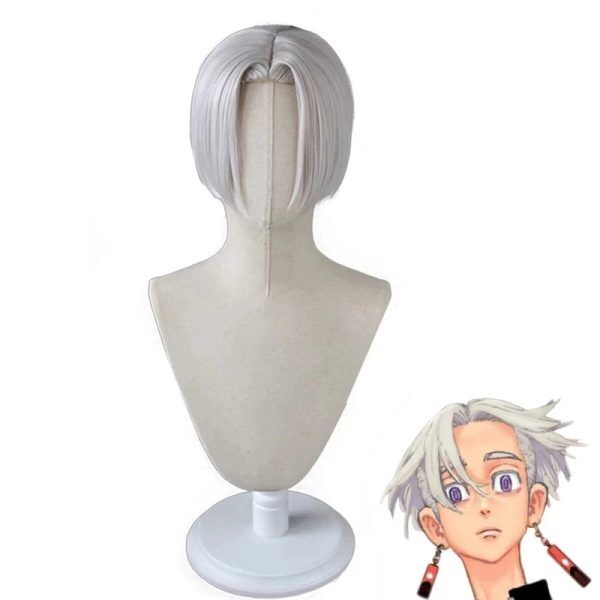 Perruque Izana Kurokawa Cosplay Tokyo Revengers