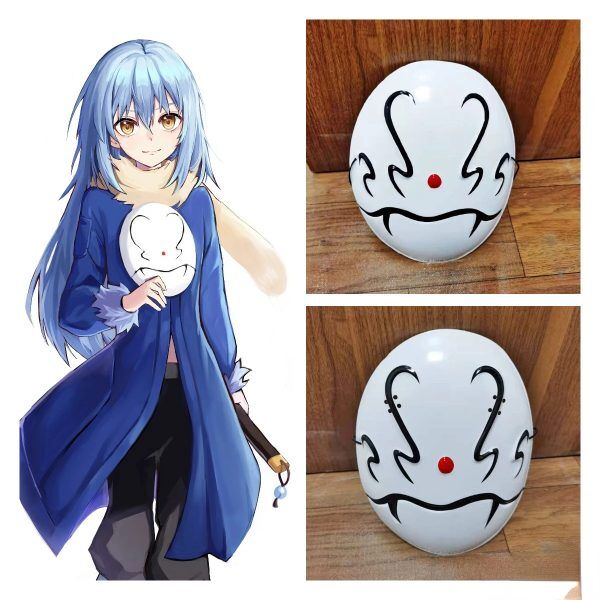 Masque Rimuru Tempest Cosplay Moi quand je me réincarne en Slime