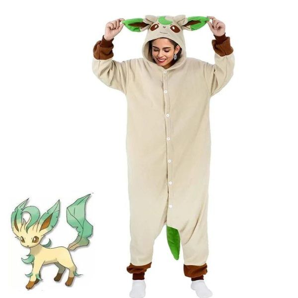 Cosplay Leafeon Cosplay Pokemon