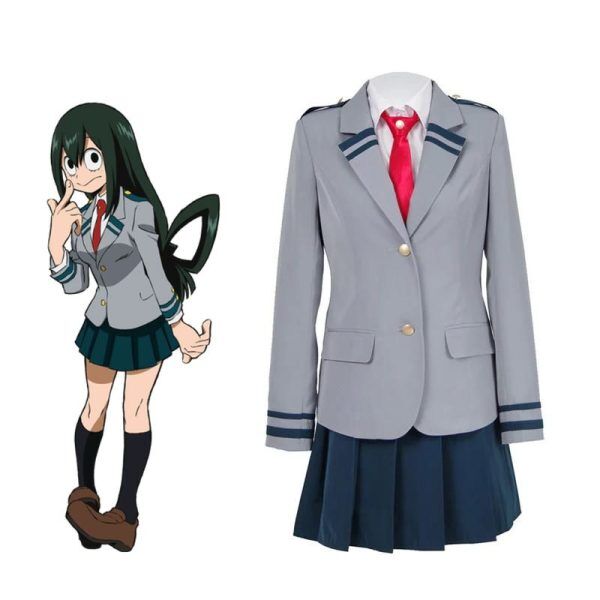 Cosplay Tsuyu Asui School Cosplay My Hero Academia