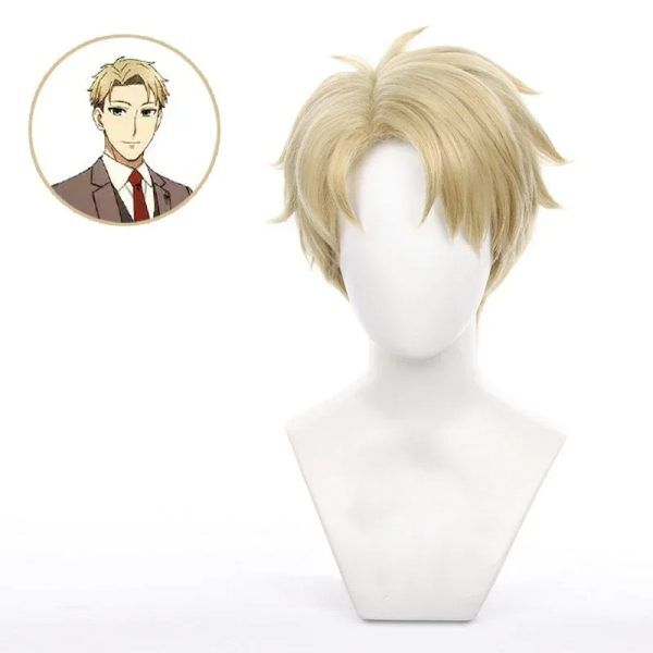 Perruque Loid Forger Cosplay Spy x Family