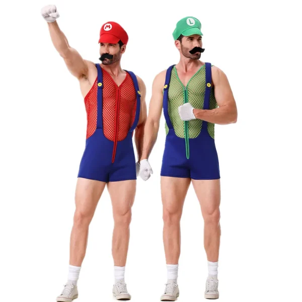 Déguisement Mario - Costume Frère Célèbre & Plombier Emblématique