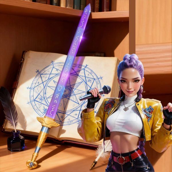 Épée Rune KPOP Demon Hunter Rumi