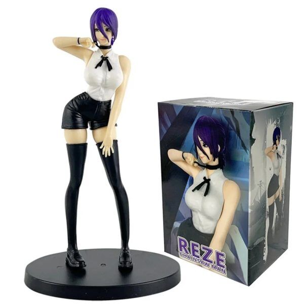 Figurine Reze 19 cm – Chainsaw Man | Statue PVC Anime Sexy & Détaillée